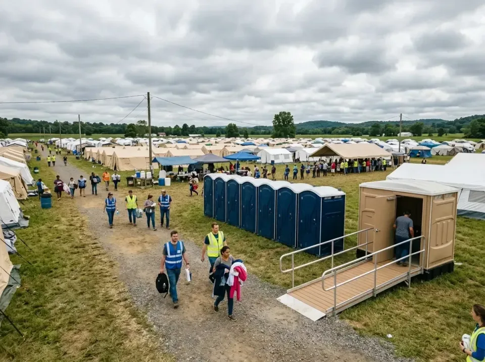disaster-relief-camp-restrooms-010 — frequently asked questions, Dumpster & Portable Bathrooms Rental in Calcium, NY